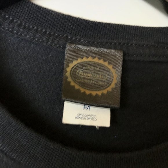 Nintendo Classic Game Console T Shirt Adult Black M Medium Video Game Solid Logo - Picture 10 of 10